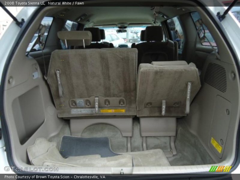 Natural White / Fawn 2008 Toyota Sienna LE