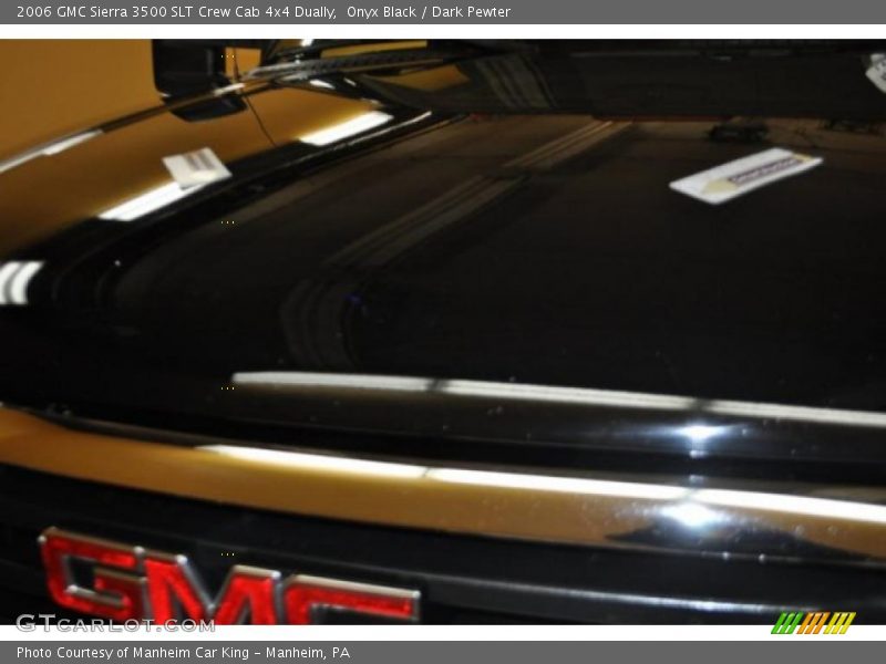 Onyx Black / Dark Pewter 2006 GMC Sierra 3500 SLT Crew Cab 4x4 Dually