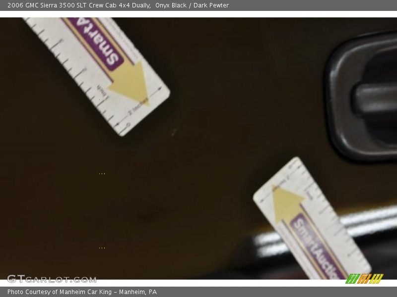 Onyx Black / Dark Pewter 2006 GMC Sierra 3500 SLT Crew Cab 4x4 Dually