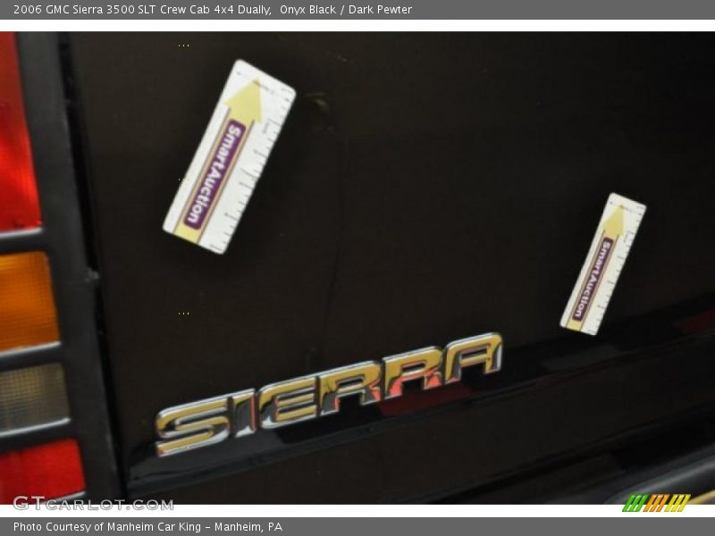 Onyx Black / Dark Pewter 2006 GMC Sierra 3500 SLT Crew Cab 4x4 Dually