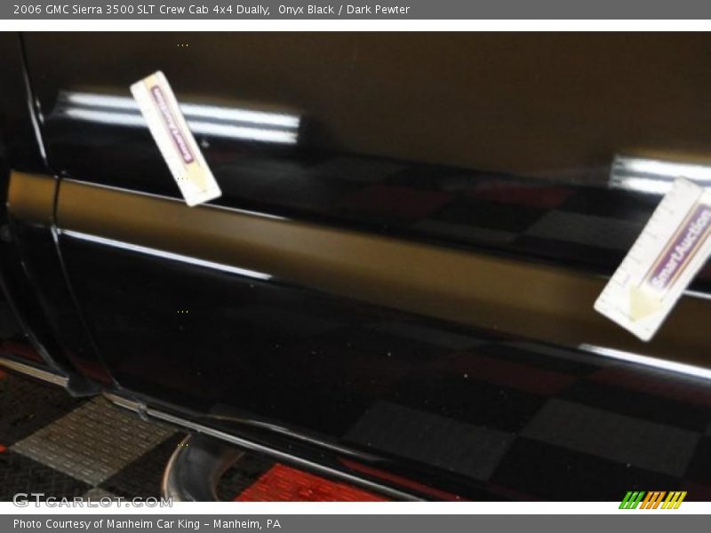 Onyx Black / Dark Pewter 2006 GMC Sierra 3500 SLT Crew Cab 4x4 Dually