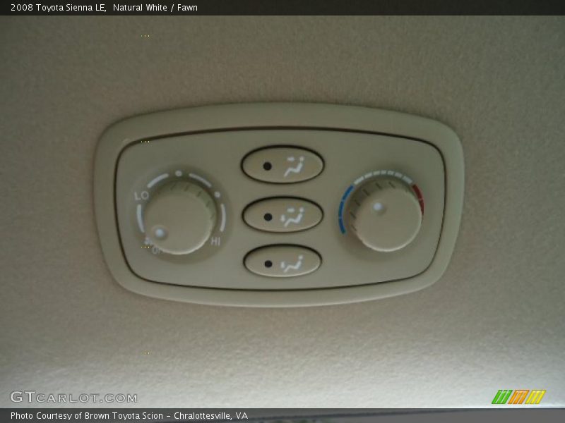 Natural White / Fawn 2008 Toyota Sienna LE