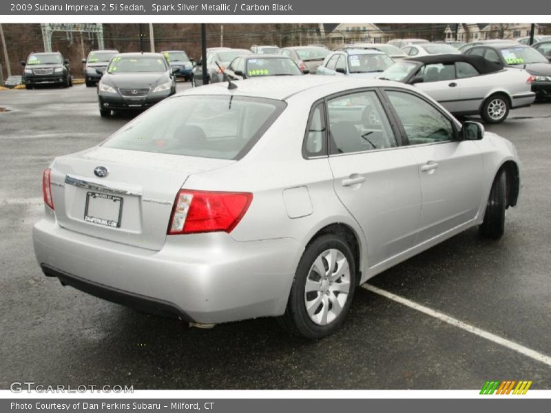 Spark Silver Metallic / Carbon Black 2009 Subaru Impreza 2.5i Sedan