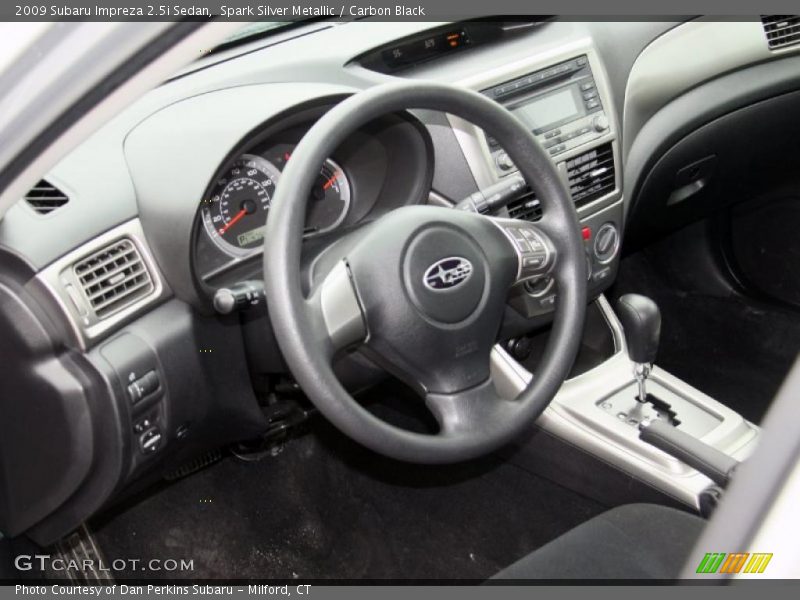 Spark Silver Metallic / Carbon Black 2009 Subaru Impreza 2.5i Sedan