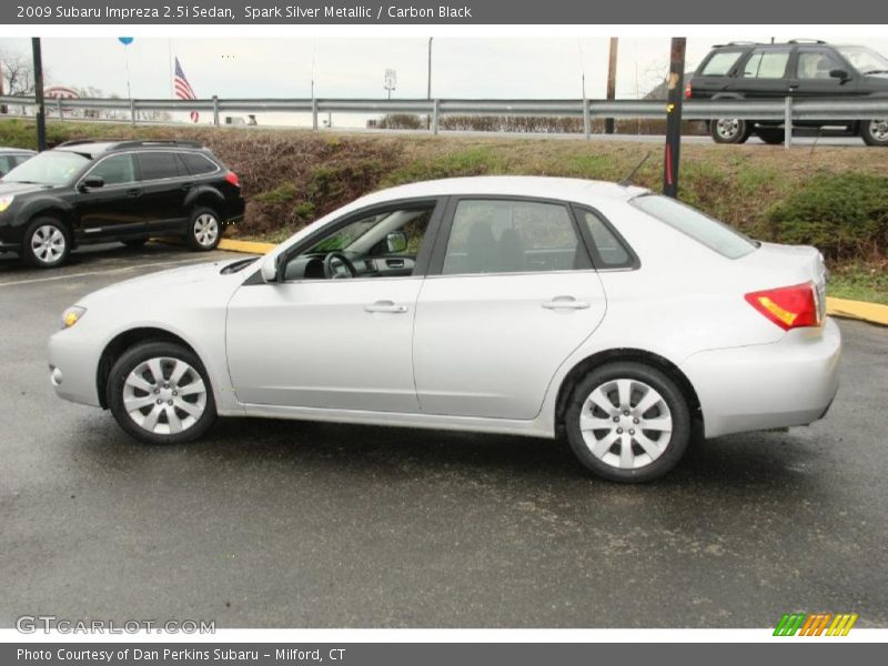 Spark Silver Metallic / Carbon Black 2009 Subaru Impreza 2.5i Sedan