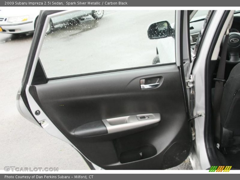 Spark Silver Metallic / Carbon Black 2009 Subaru Impreza 2.5i Sedan