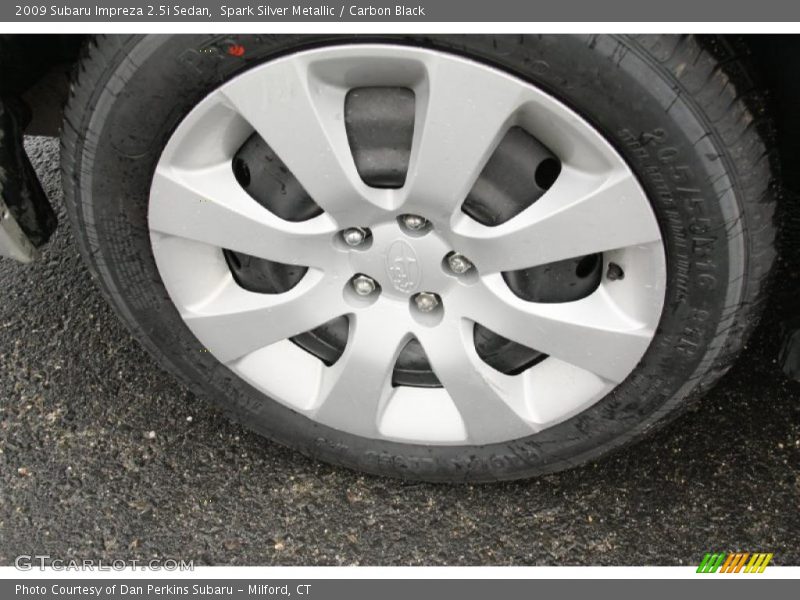 Spark Silver Metallic / Carbon Black 2009 Subaru Impreza 2.5i Sedan