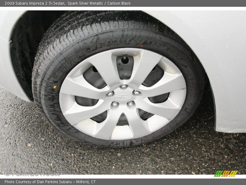 Spark Silver Metallic / Carbon Black 2009 Subaru Impreza 2.5i Sedan