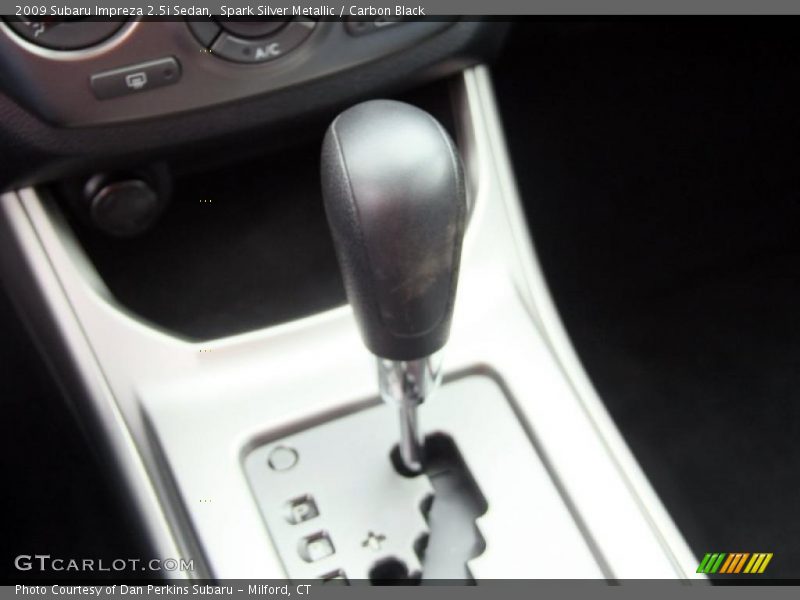 Spark Silver Metallic / Carbon Black 2009 Subaru Impreza 2.5i Sedan