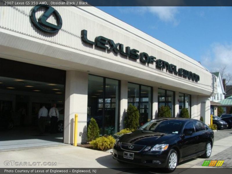 Obsidian Black / Black 2007 Lexus GS 350 AWD