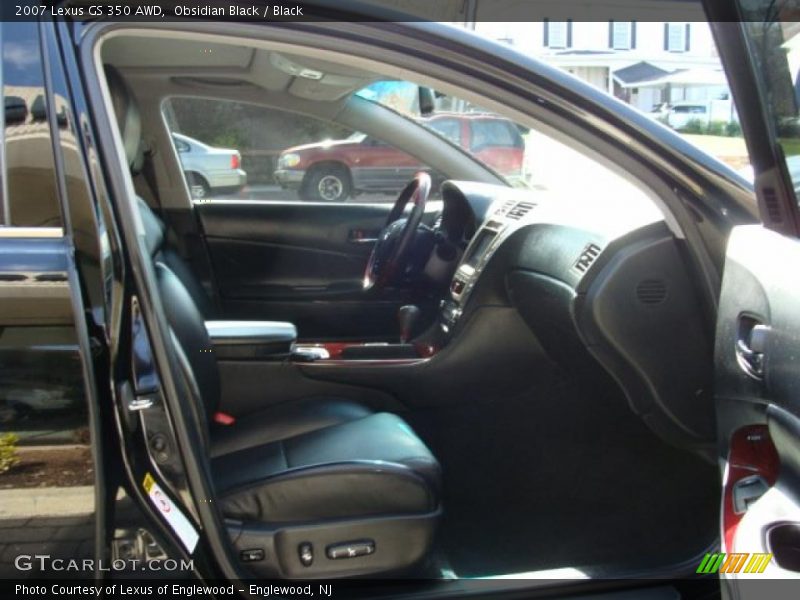 Obsidian Black / Black 2007 Lexus GS 350 AWD