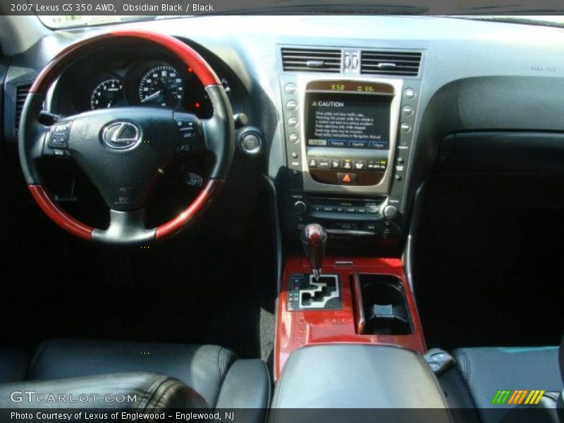 Obsidian Black / Black 2007 Lexus GS 350 AWD