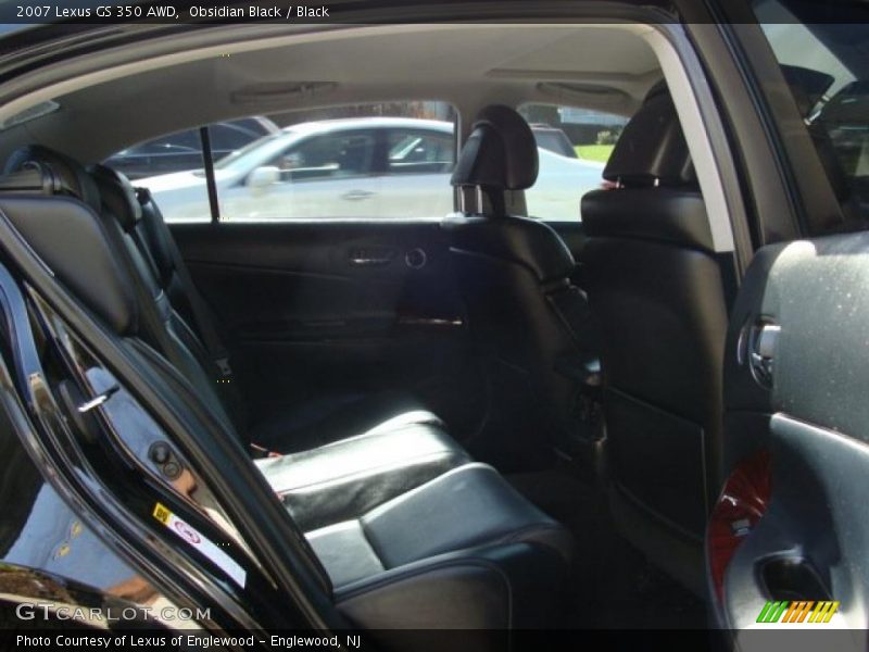 Obsidian Black / Black 2007 Lexus GS 350 AWD