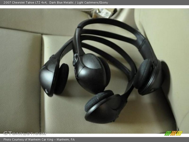 Dark Blue Metallic / Light Cashmere/Ebony 2007 Chevrolet Tahoe LTZ 4x4