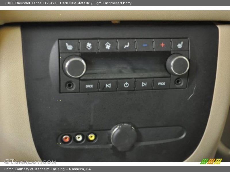 Dark Blue Metallic / Light Cashmere/Ebony 2007 Chevrolet Tahoe LTZ 4x4