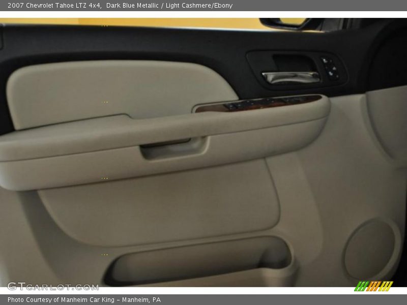 Dark Blue Metallic / Light Cashmere/Ebony 2007 Chevrolet Tahoe LTZ 4x4
