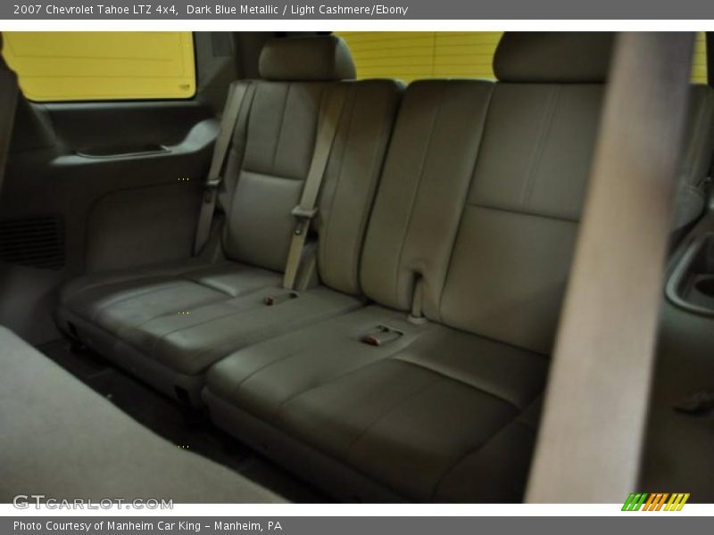Dark Blue Metallic / Light Cashmere/Ebony 2007 Chevrolet Tahoe LTZ 4x4