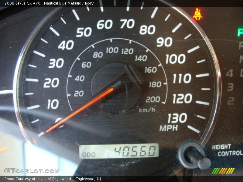Nautical Blue Metallic / Ivory 2008 Lexus GX 470
