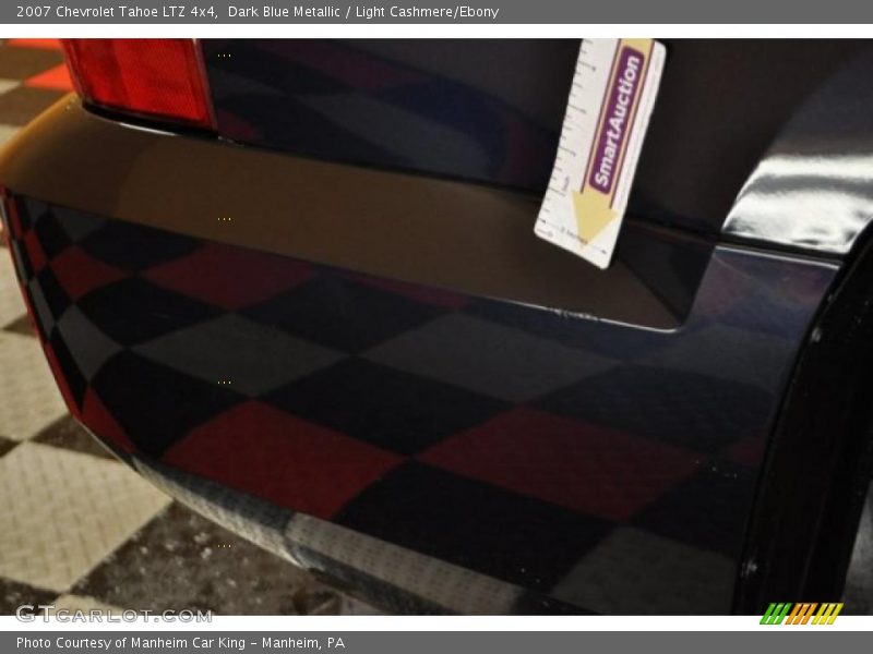 Dark Blue Metallic / Light Cashmere/Ebony 2007 Chevrolet Tahoe LTZ 4x4