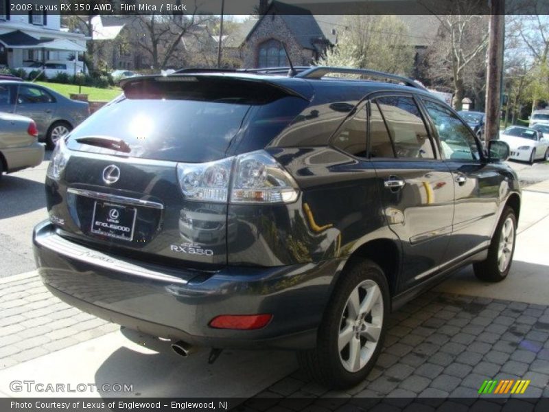 Flint Mica / Black 2008 Lexus RX 350 AWD