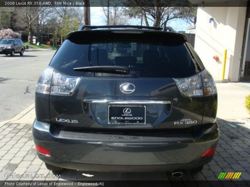Flint Mica / Black 2008 Lexus RX 350 AWD