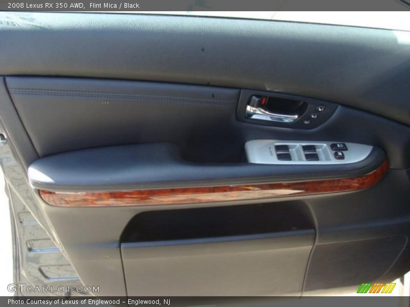 Flint Mica / Black 2008 Lexus RX 350 AWD