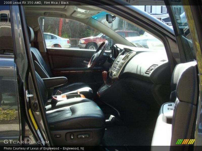 Flint Mica / Black 2008 Lexus RX 350 AWD