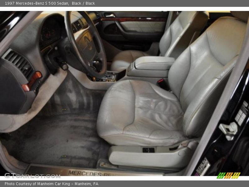 Black / Black 1997 Mercedes-Benz S 500 Sedan