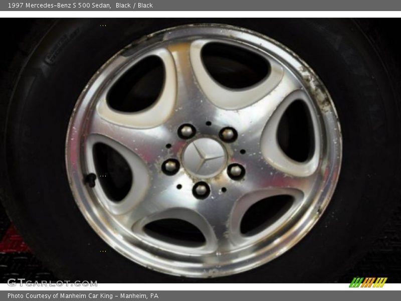 Black / Black 1997 Mercedes-Benz S 500 Sedan