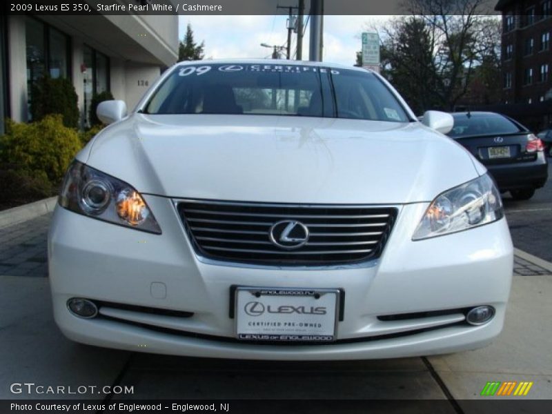 Starfire Pearl White / Cashmere 2009 Lexus ES 350