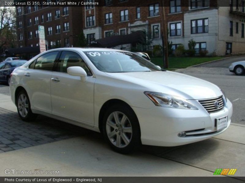 Starfire Pearl White / Cashmere 2009 Lexus ES 350