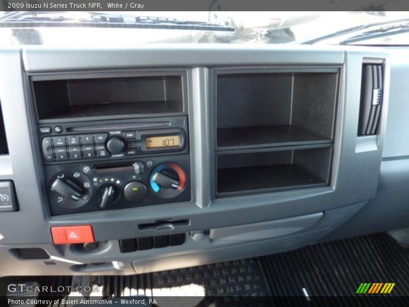White / Gray 2009 Isuzu N Series Truck NPR