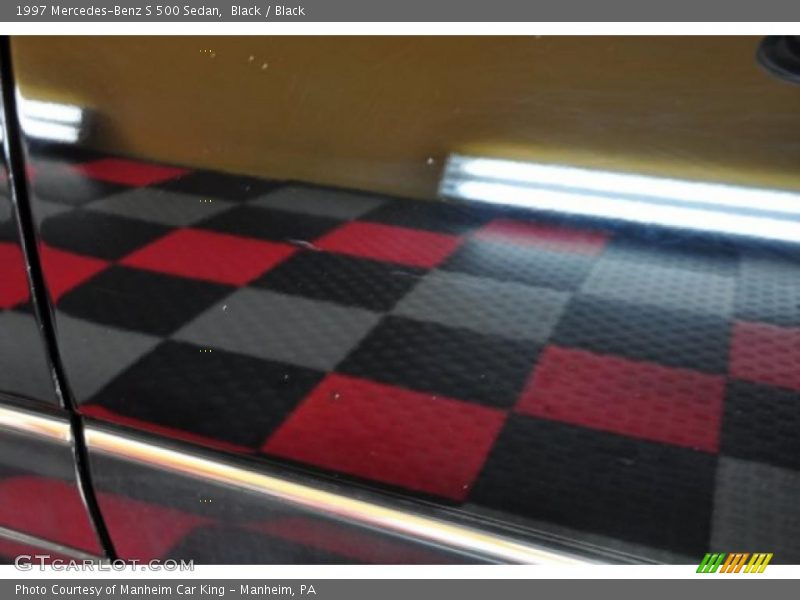 Black / Black 1997 Mercedes-Benz S 500 Sedan