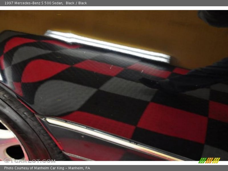 Black / Black 1997 Mercedes-Benz S 500 Sedan