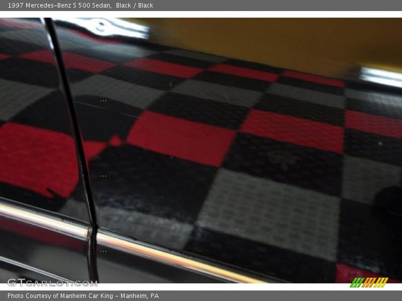 Black / Black 1997 Mercedes-Benz S 500 Sedan