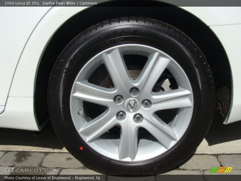 Starfire Pearl White / Cashmere 2009 Lexus ES 350
