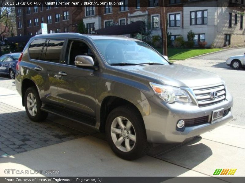 Knights Armor Pearl / Black/Auburn Bubinga 2011 Lexus GX 460