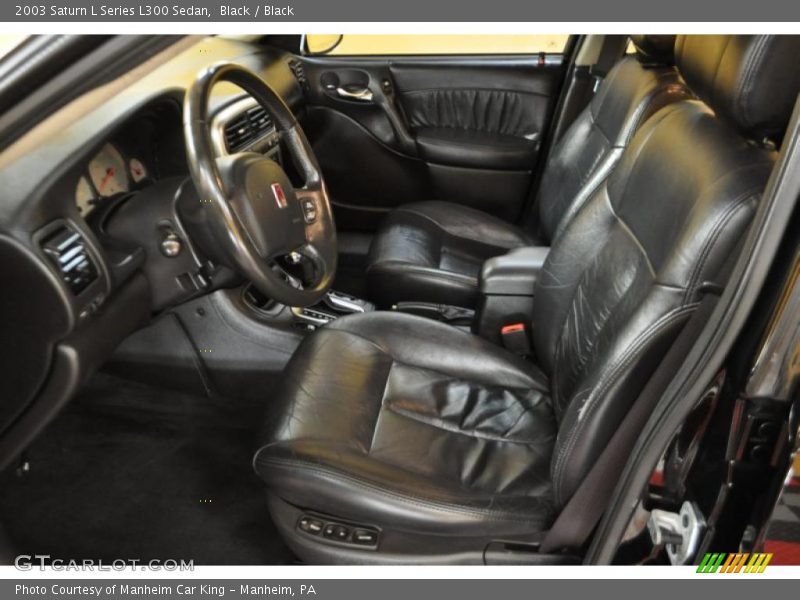Black / Black 2003 Saturn L Series L300 Sedan