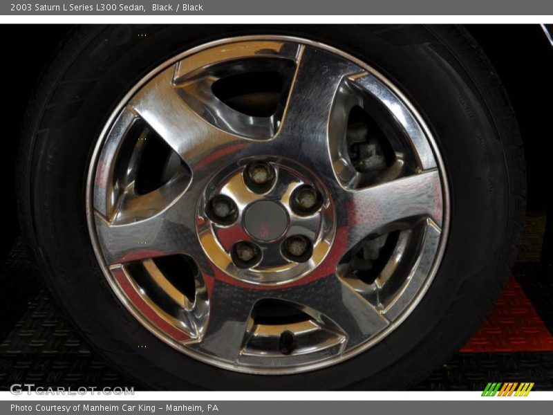 Black / Black 2003 Saturn L Series L300 Sedan