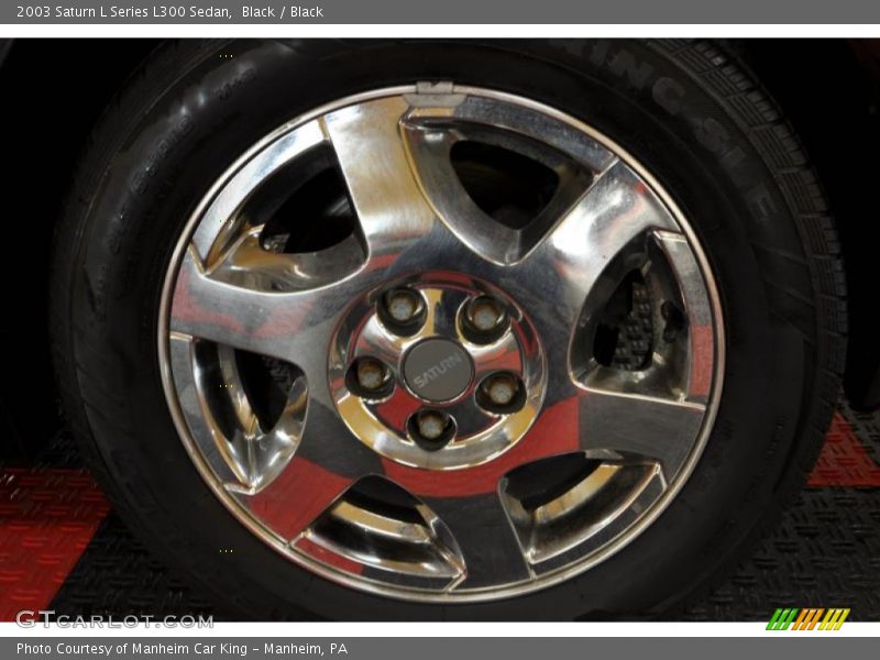 Black / Black 2003 Saturn L Series L300 Sedan