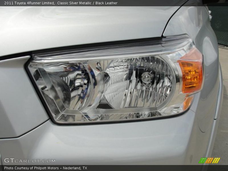 Classic Silver Metallic / Black Leather 2011 Toyota 4Runner Limited