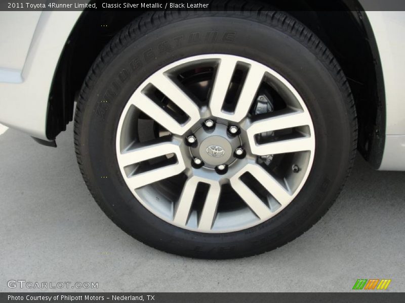 Classic Silver Metallic / Black Leather 2011 Toyota 4Runner Limited