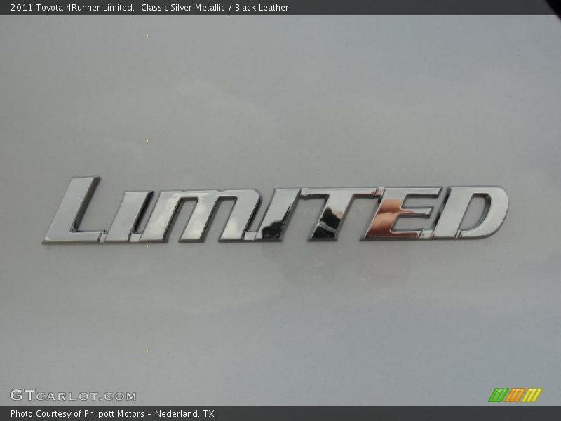 Classic Silver Metallic / Black Leather 2011 Toyota 4Runner Limited