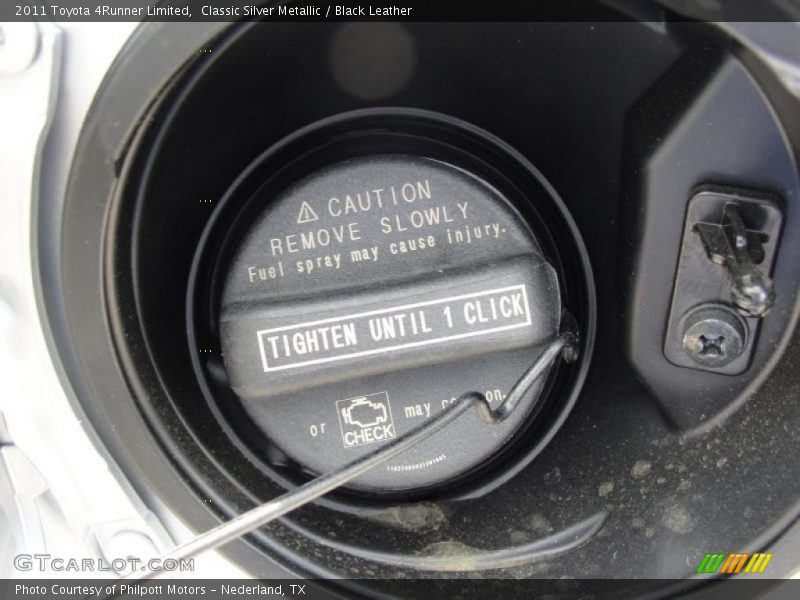 Classic Silver Metallic / Black Leather 2011 Toyota 4Runner Limited