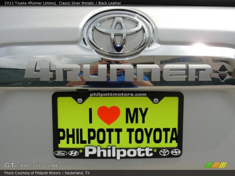 Classic Silver Metallic / Black Leather 2011 Toyota 4Runner Limited