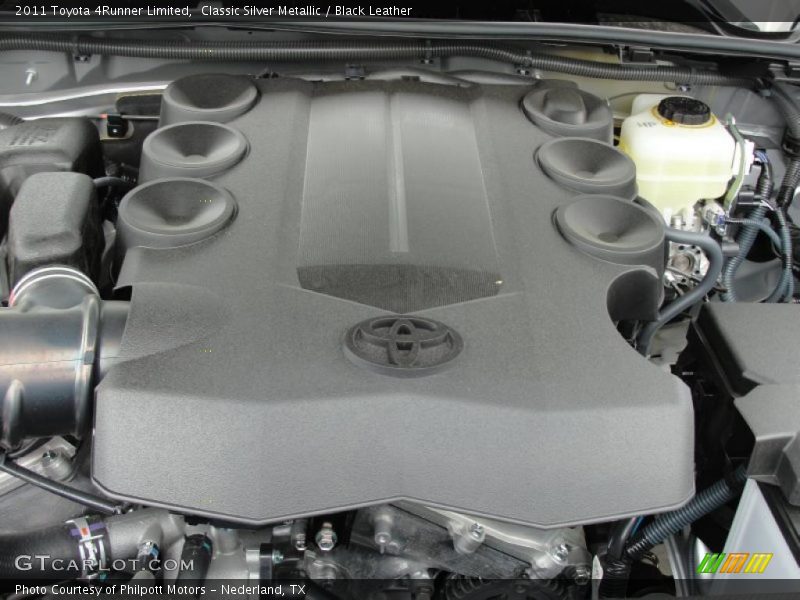 Classic Silver Metallic / Black Leather 2011 Toyota 4Runner Limited