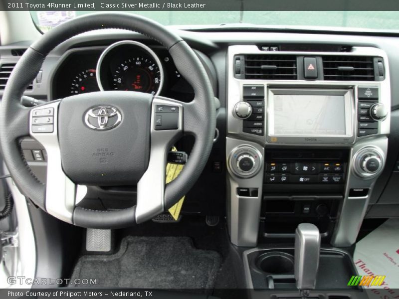 Classic Silver Metallic / Black Leather 2011 Toyota 4Runner Limited