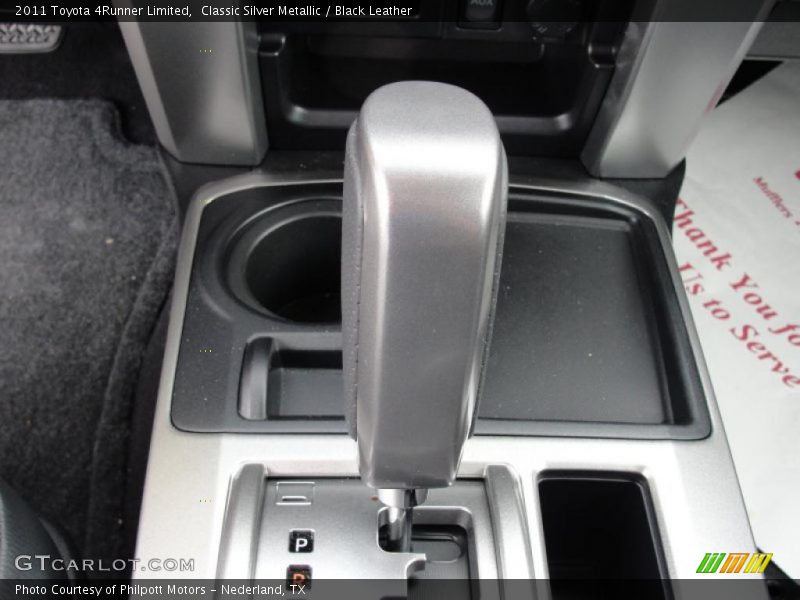 Classic Silver Metallic / Black Leather 2011 Toyota 4Runner Limited