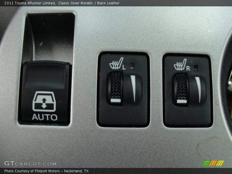 Classic Silver Metallic / Black Leather 2011 Toyota 4Runner Limited