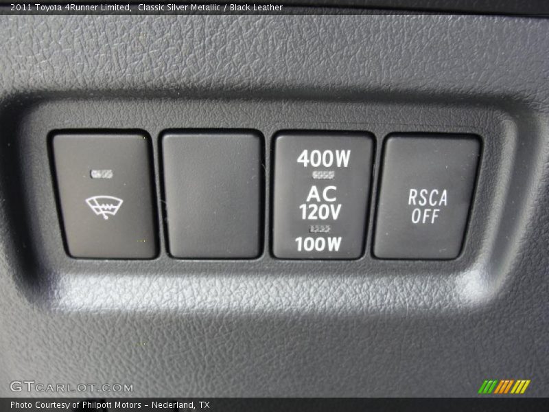 Classic Silver Metallic / Black Leather 2011 Toyota 4Runner Limited